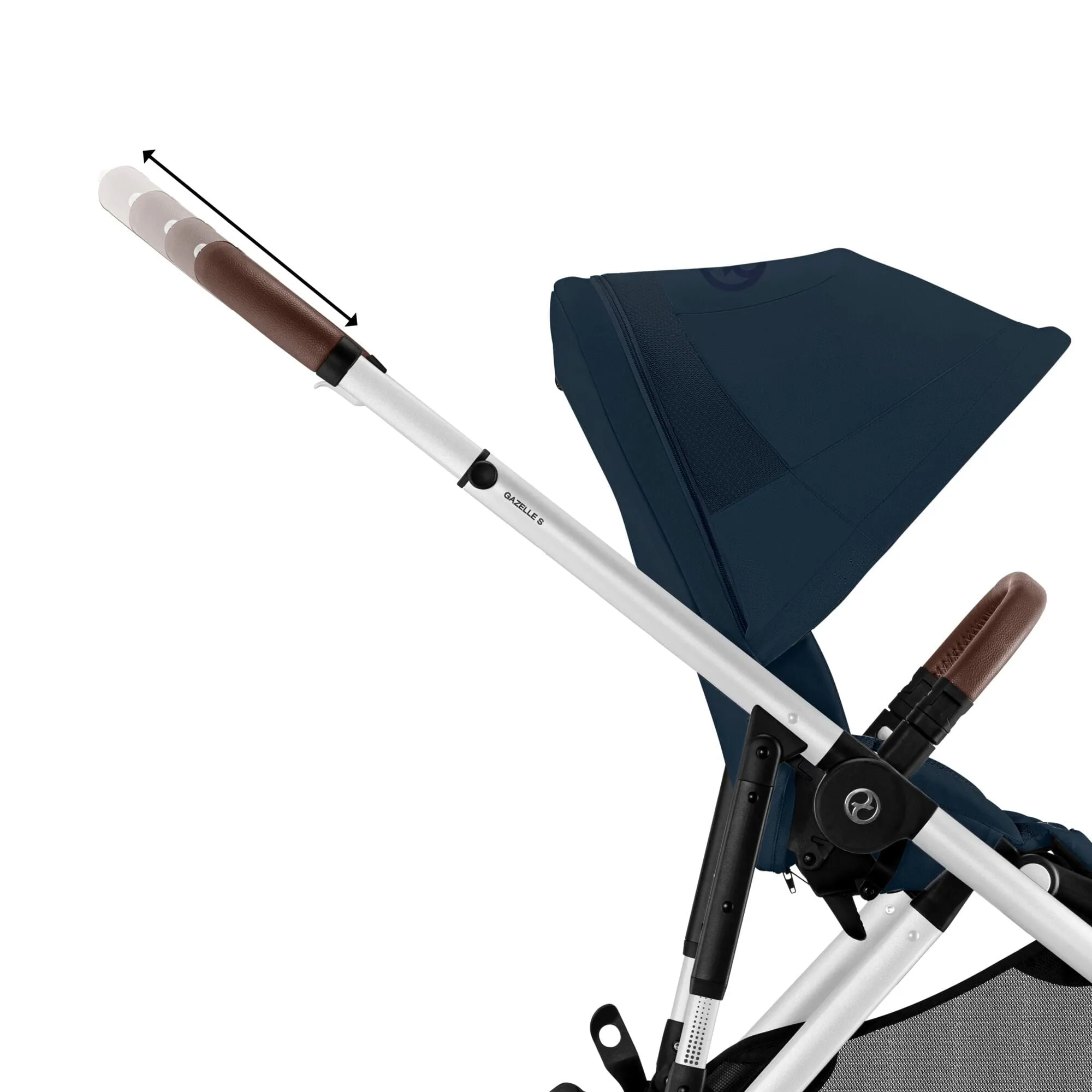 Cybex Gazelle S Pushchair - Silver / Ocean Blue