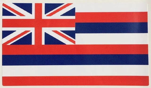Hawaiian Flag decal