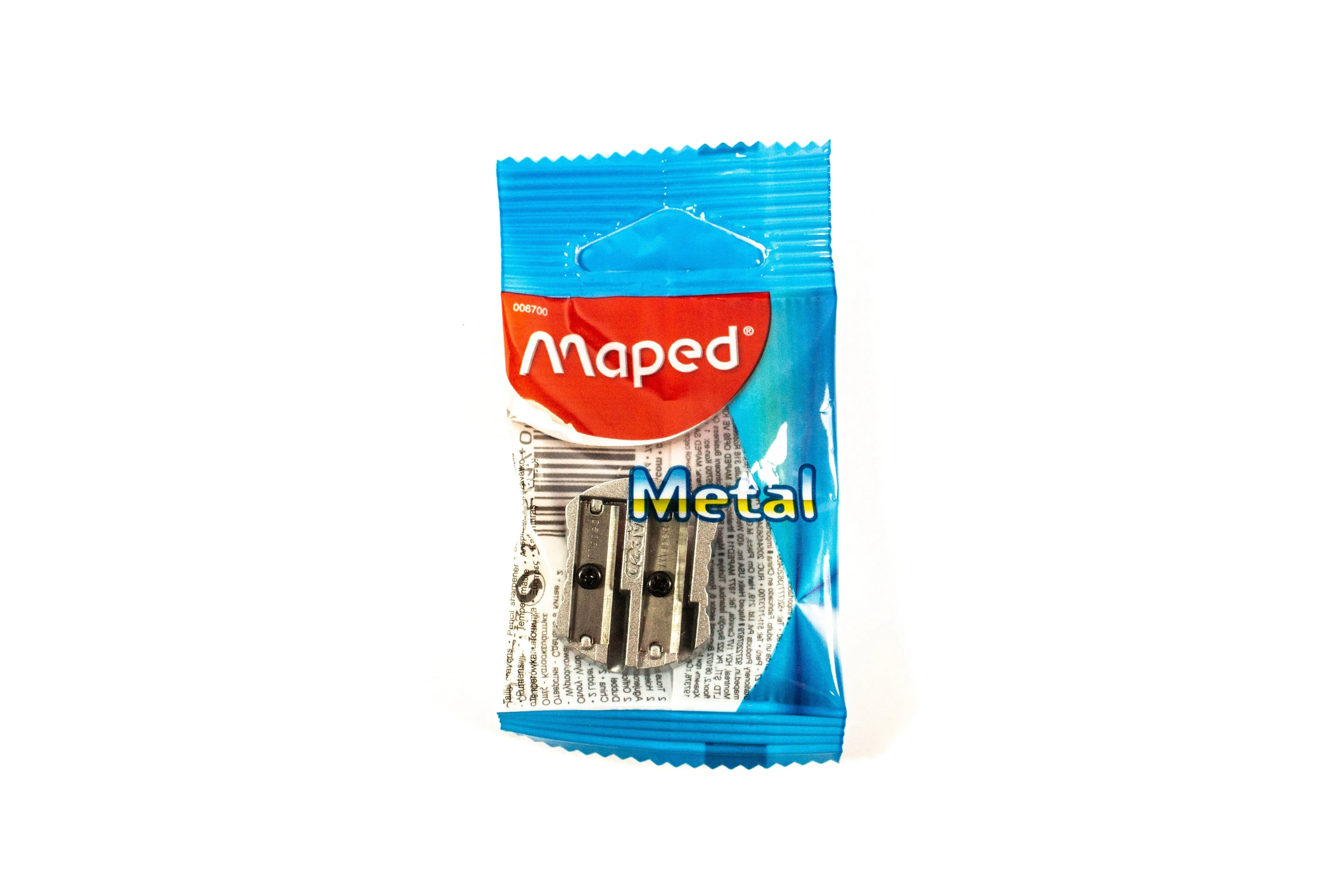 Maped Classic Metal Sharpener 2 Holes 006700 | 30PCS PER BOX