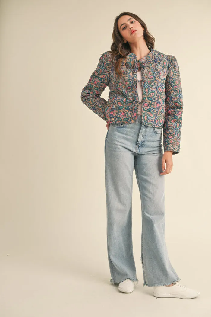 MOSAIC MUSE QUILTED JACKET