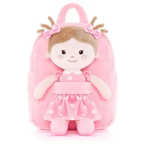 Onetoo 9-inch Personalized Girl Backpacks Girls Gift Dolls New Backpack Gifts