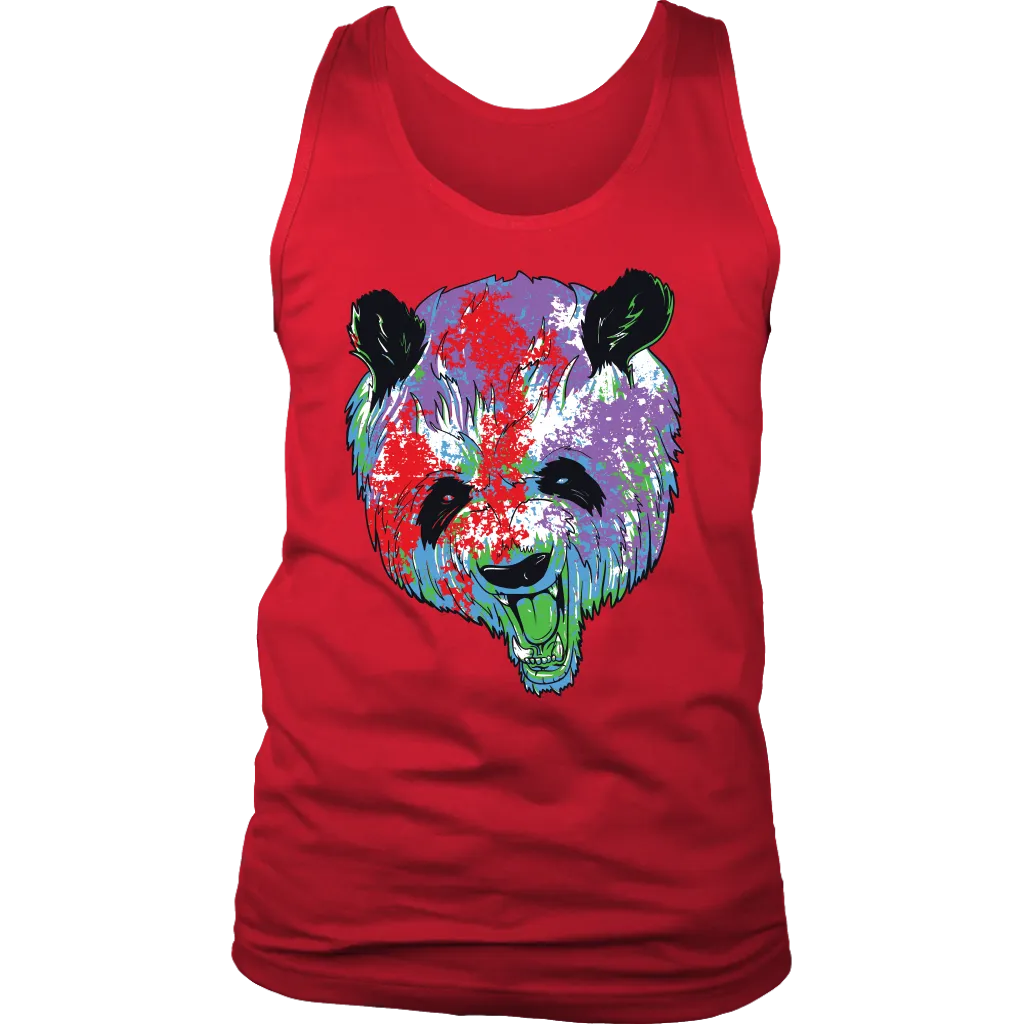 Panda T-shirt, Panda Gift, Panda Shirt, Colorful Panda Bear T-shirt, Panda Bear Gift