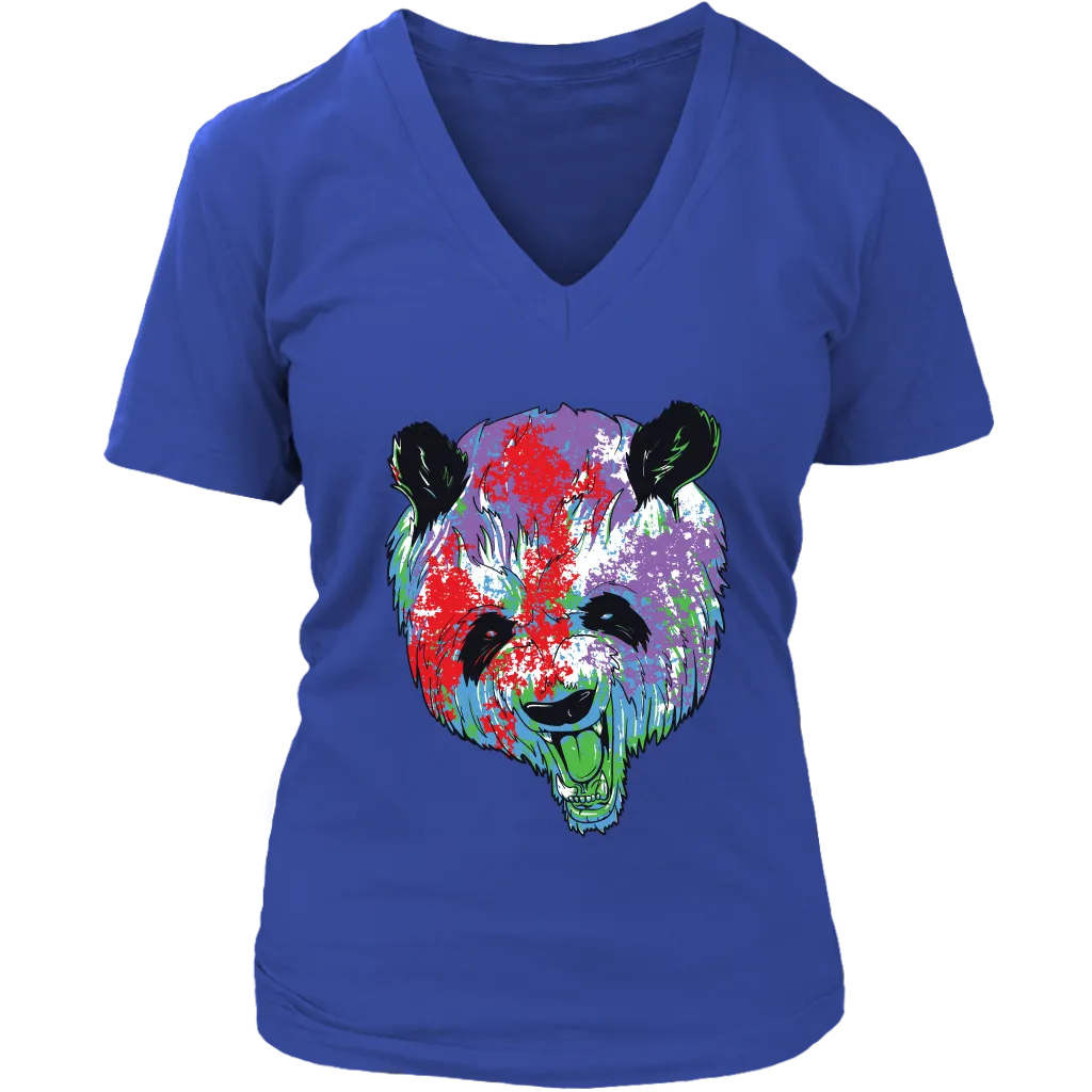 Panda T-shirt, Panda Gift, Panda Shirt, Colorful Panda Bear T-shirt, Panda Bear Gift