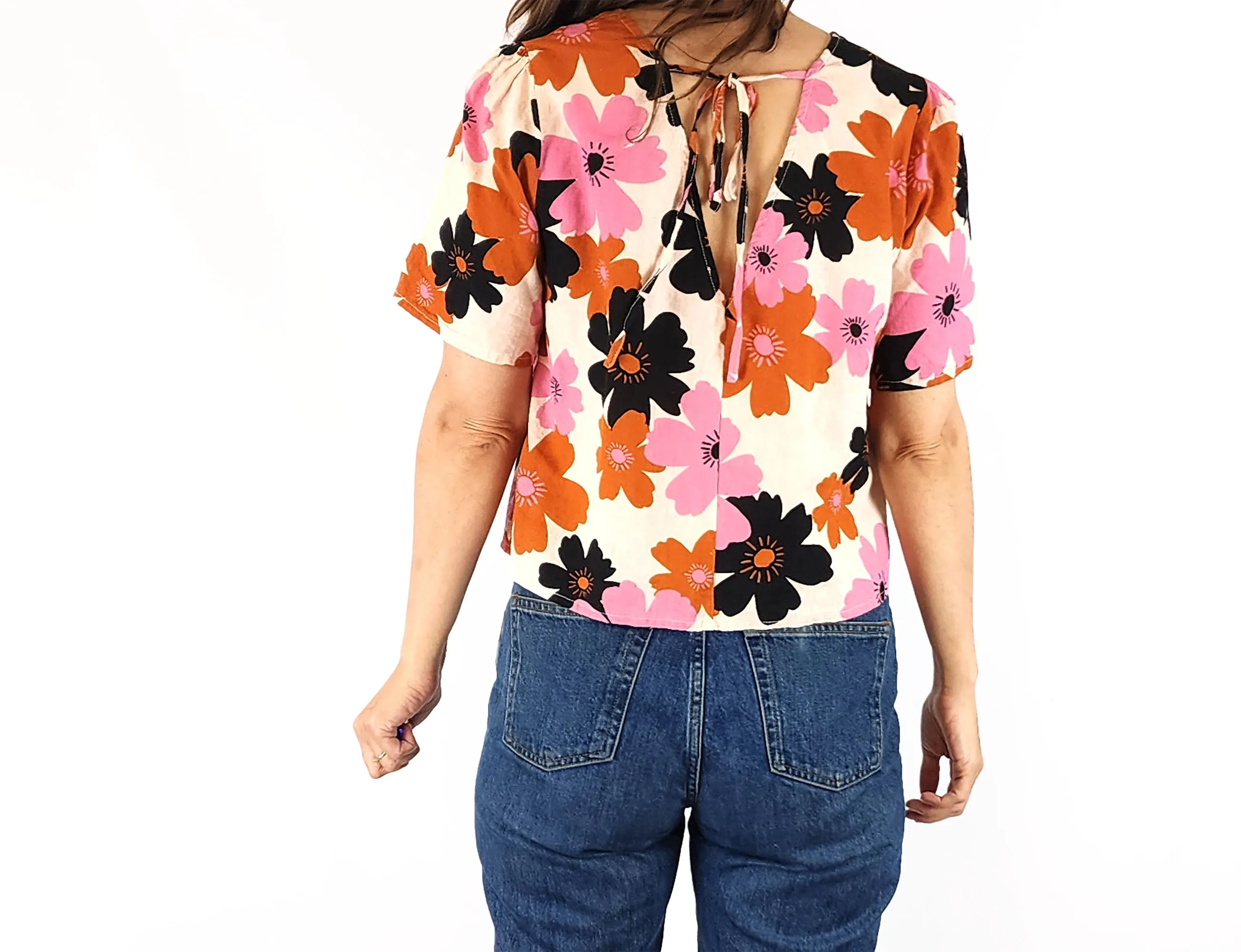 Princess Highway unique print top size 8