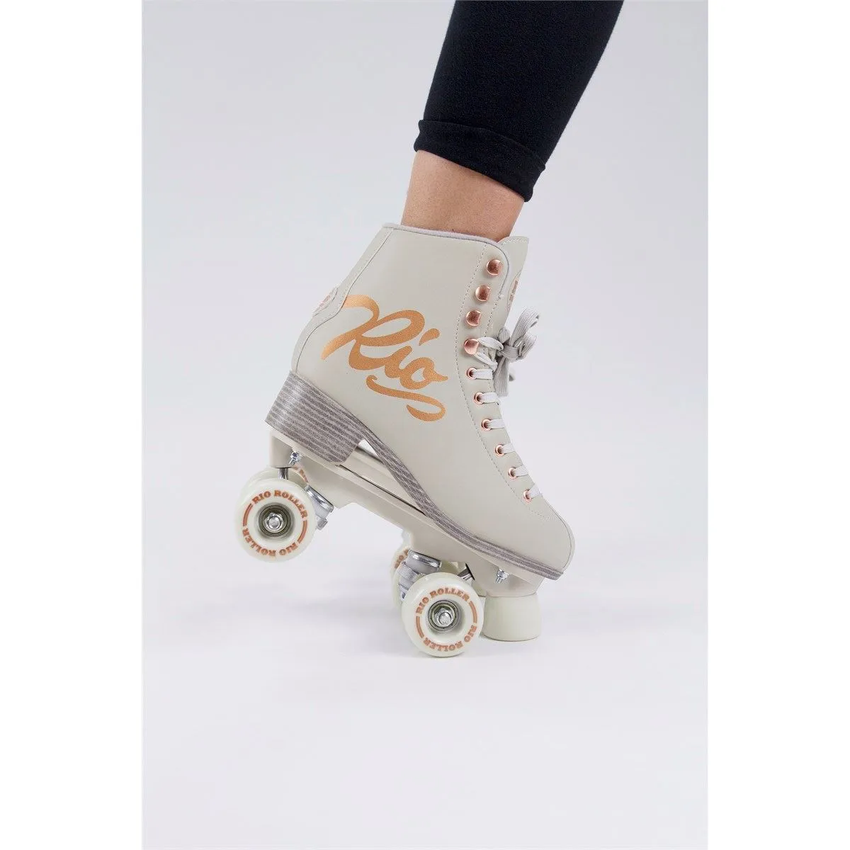 Rio Roller Rose Quad Skates - Rose Cream
