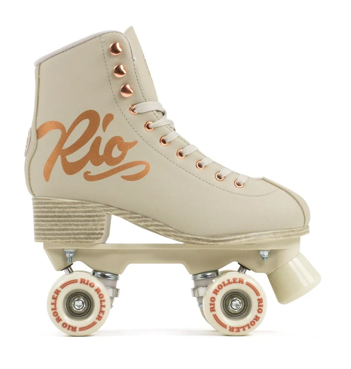 Rio Roller Rose Quad Skates - Rose Cream