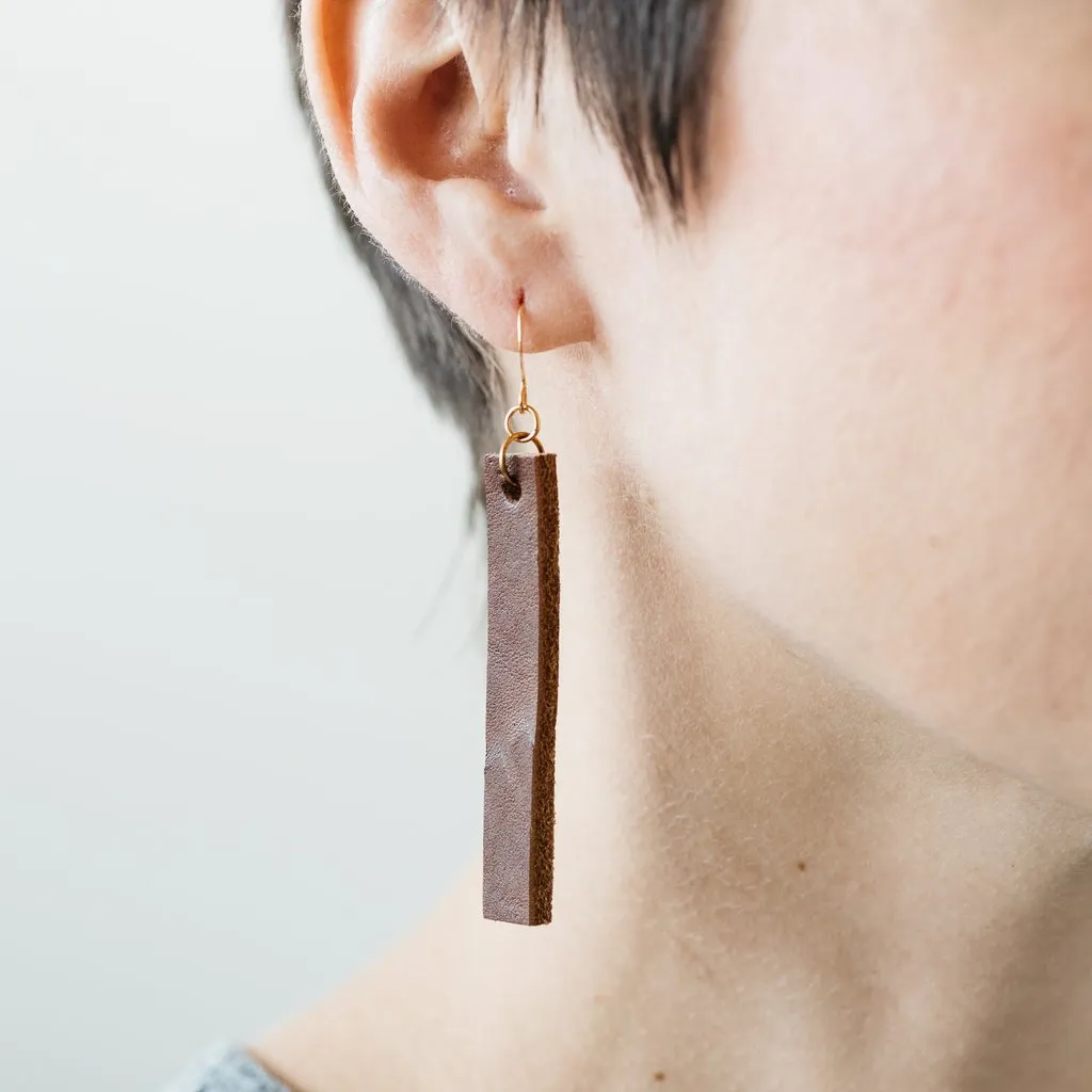 Verona Vista Leather Earrings