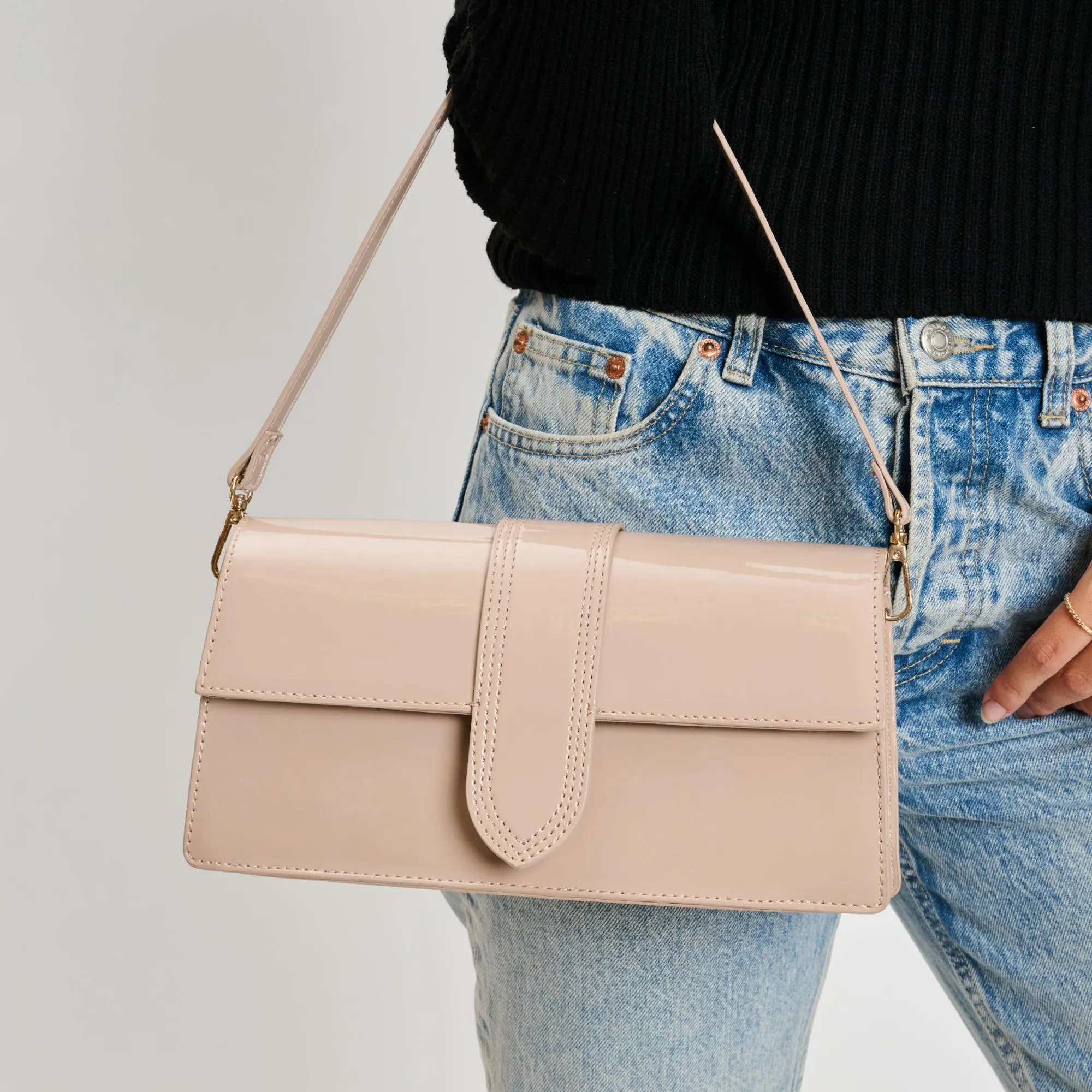 Violet - Patent Crossbody